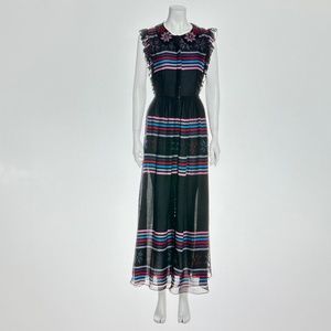 Carolina K Black w/ Stripes Dress,